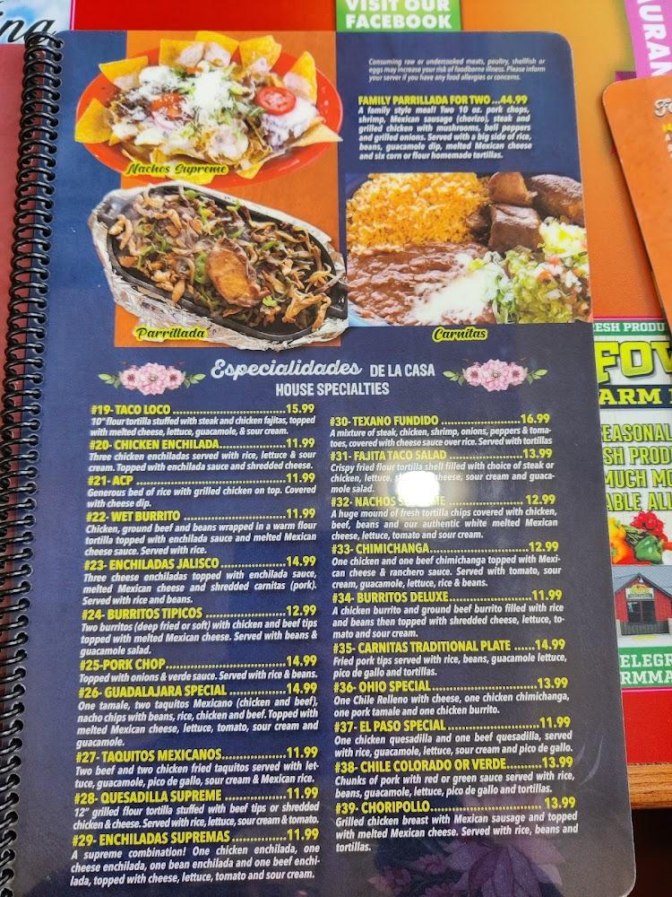 Lupitas Mexican Restaurant Menu image 3