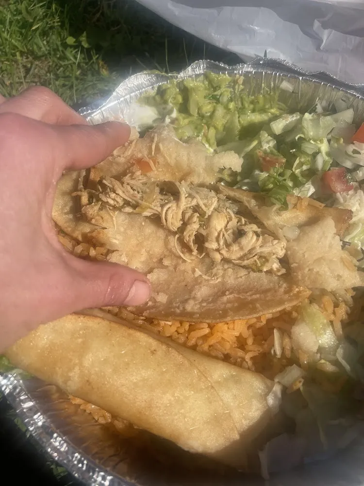 Stew Chicken Taquitos